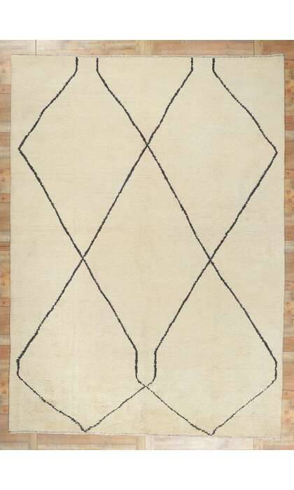 10 x 14 Modern Moroccan Rug 80575