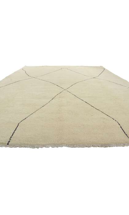 10 x 14 Modern Moroccan Area Rug 80577