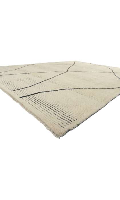 10 x 14 Modern Moroccan Area Rug 80589