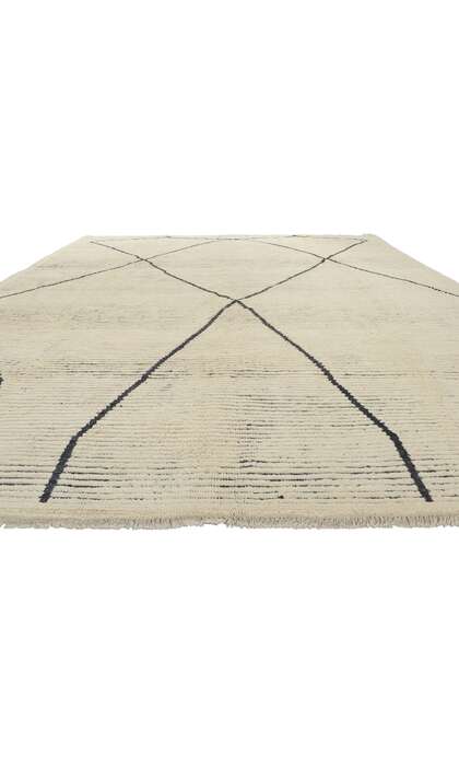 10 x 14 Modern Moroccan Area Rug 80589