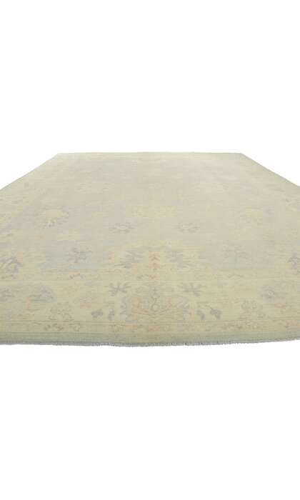 10 x 14 Vintage-Inspired Oushak Rug 80215