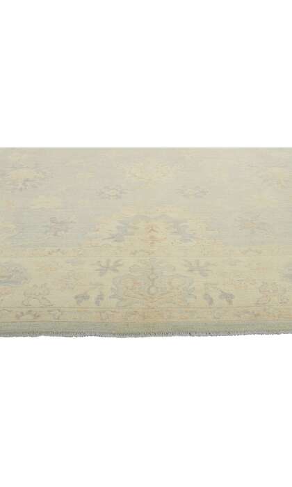 10 x 14 Vintage-Inspired Oushak Rug 80215