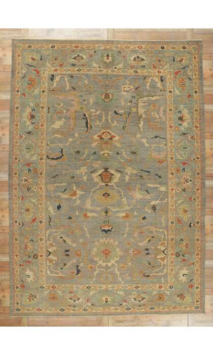 10 x 14 Persian Sultanabad Rug 60708