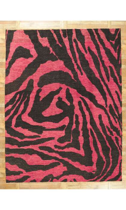 11 x 14 Abstract Moroccan Area Rug 80369