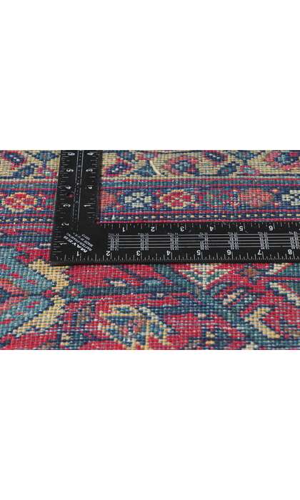 14 x 18 Antique Persian Mustafavi Mahal Rug 78520