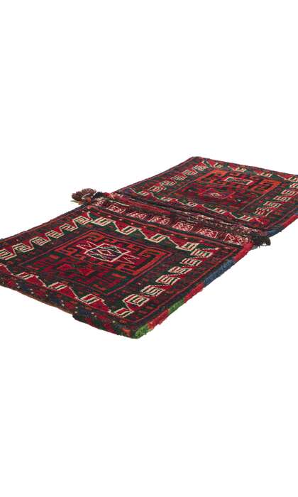 2 x 3 Antique Tribal Saddlebag 78479