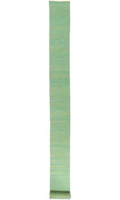 ​2 x 36 Extra-Long Vintage Konstfliten Swedish Rug 78478