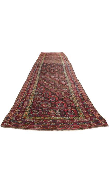 3 x 15 Antique Persian Malayer Rug Runner 78521