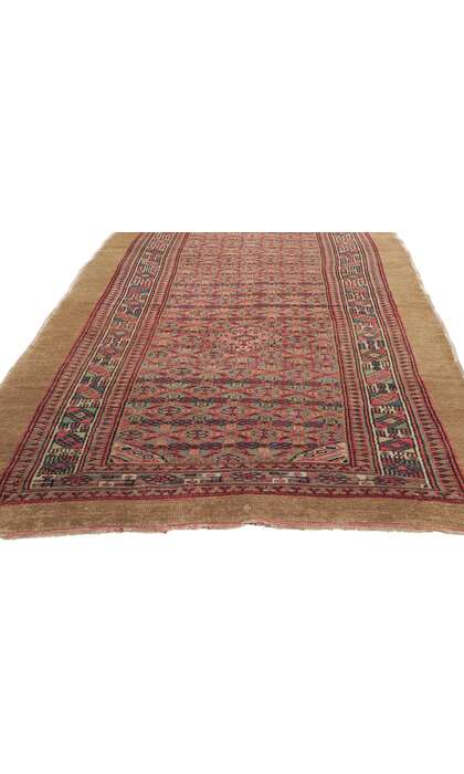 4 x 14 Antique Persian Malayer Runner 78522