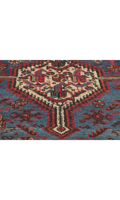 4 x 5 Antique Persian Shiraz Rug 78519