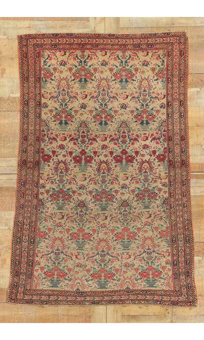 4 x 6 Antique Persian Malayer Rug 78517