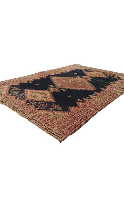 4 x 6 Antique Persian Malayer Rug 78518