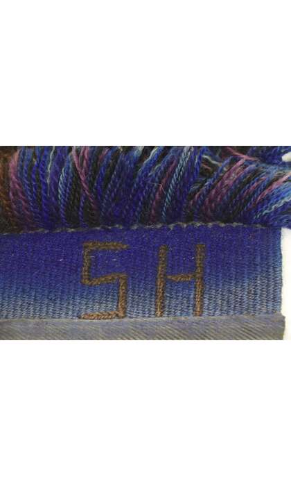 5 x 7 Vintage Scandinavian Swedish Rya Rug 78472