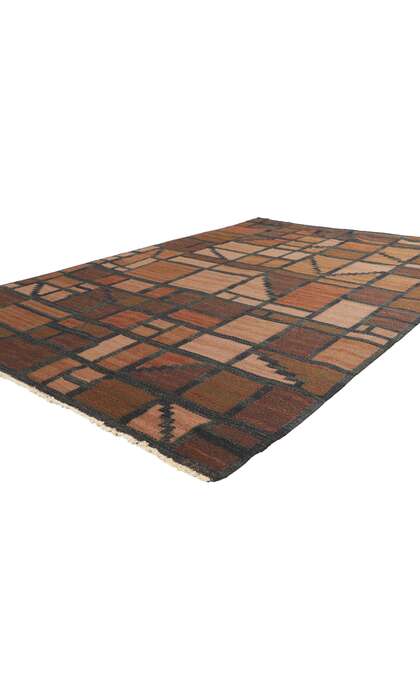 5 x 7 Vintage Swedish Rug Irma Kronlund Rollakan 78485