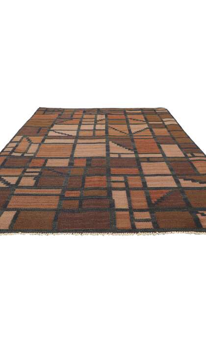 5 x 7 Vintage Swedish Rug Irma Kronlund Rollakan 78485