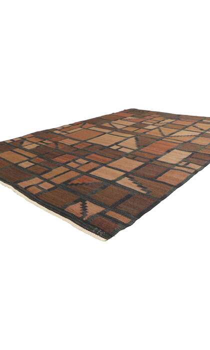 5 x 7 Vintage Swedish Rug Irma Kronlund Rollakan 78486