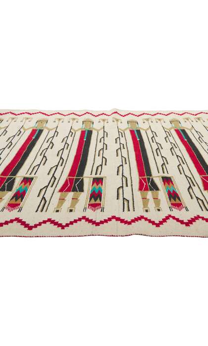 5 x 7 Antique Yeibichai Navajo Rug 78502