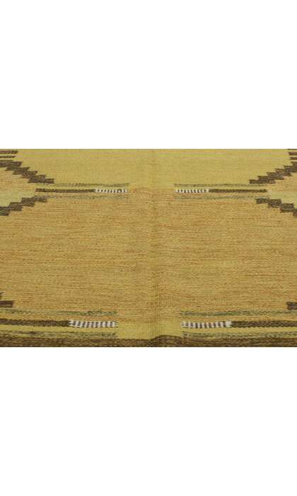 5 x 8 Vintage Swedish Rug Ingegerd Silow Orbyhus Rollakan 77034