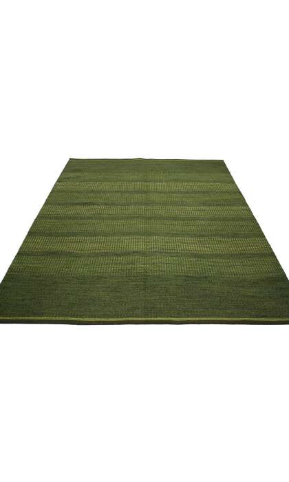5 x 8 Vintage Green Swedish Rollakan Rug 76643