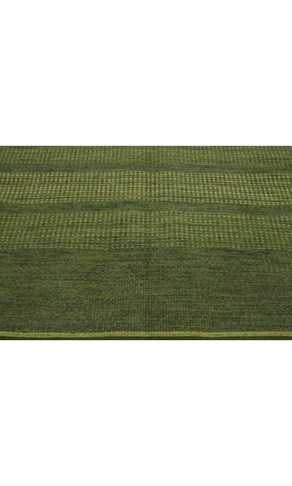 5 x 8 Vintage Green Swedish Rollakan Rug 76643