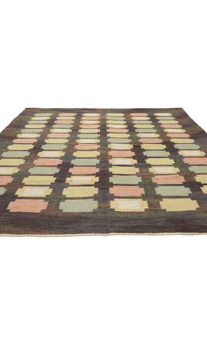 6 x 7 Vintage Swedish Rug Judith Johansson Rollakan 78492