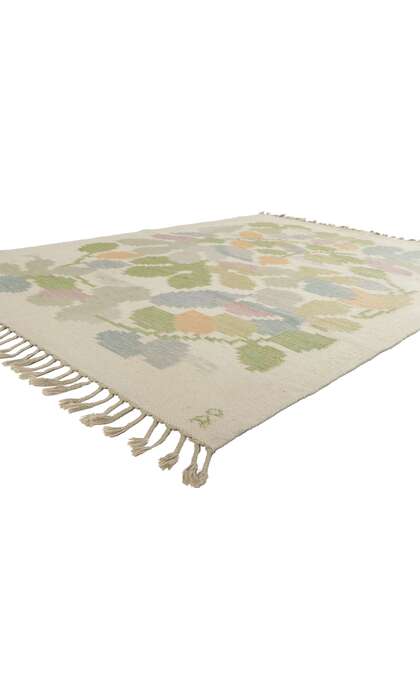 6 x 8 Vintage Swedish Rug Anna-Johanna-Angstrom Rollakan 78500