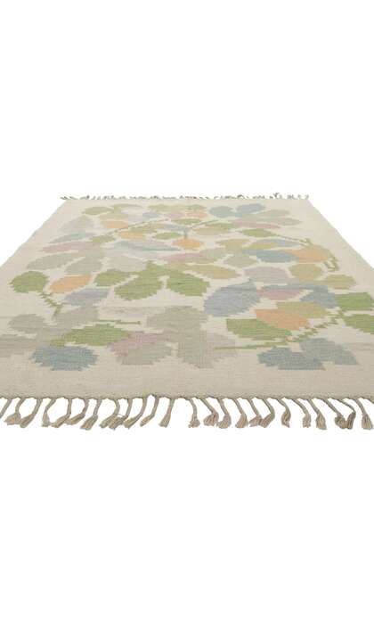 6 x 8 Vintage Swedish Rug Anna-Johanna-Angstrom Rollakan 78500