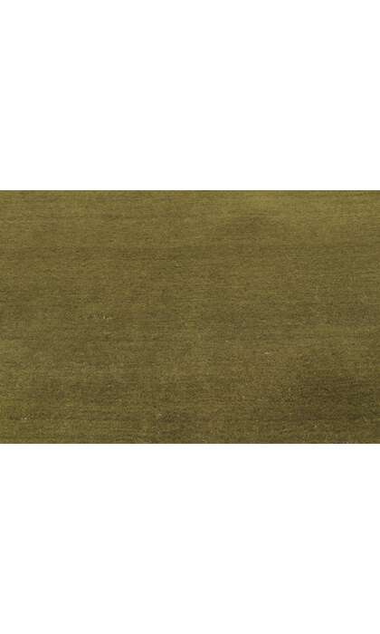 6 x 9 Moss Olive Green Modern Rug 30929
