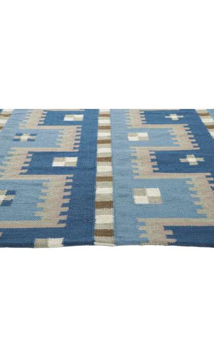 8 x 10 Swedish Inspired Kilim Rug 30965