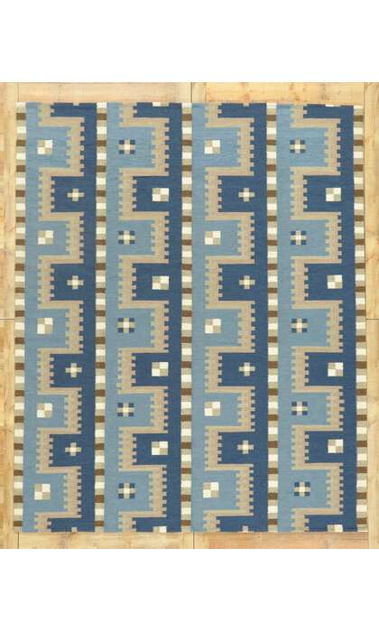 8 x 10 Swedish Inspired Kilim Rug 30965