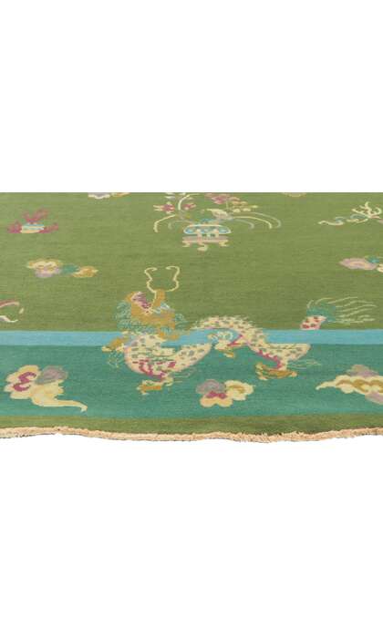 8 x 10 Chinese Art Deco Rug 30924