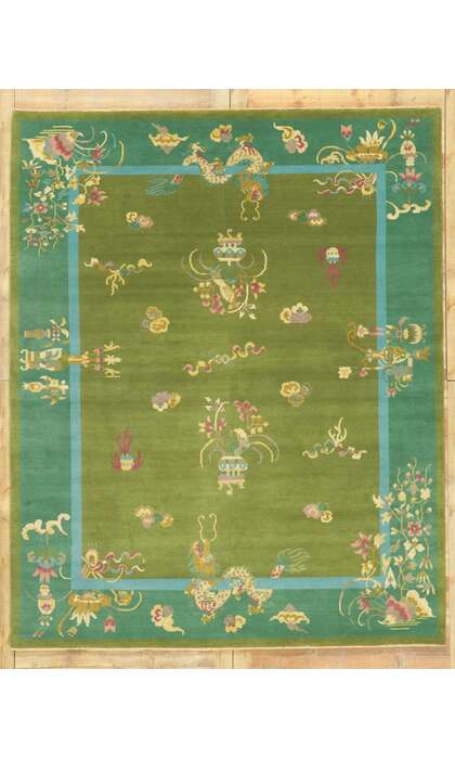 8 x 10 Chinese Art Deco Rug 30924