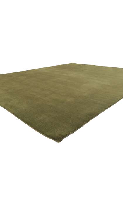 8 x 10 Moss Olive Green Modern Rug 30925