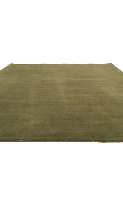 8 x 10 Moss Olive Green Modern Rug 30925
