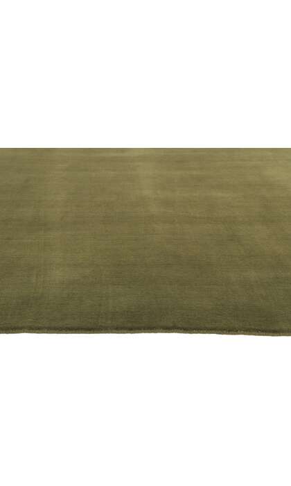 8 x 10 Moss Olive Green Modern Rug 30925