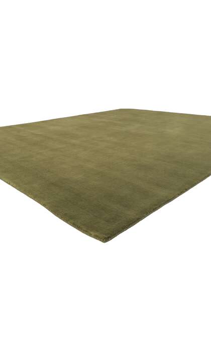 8 x 10 Moss Olive Green Modern Rug 30926