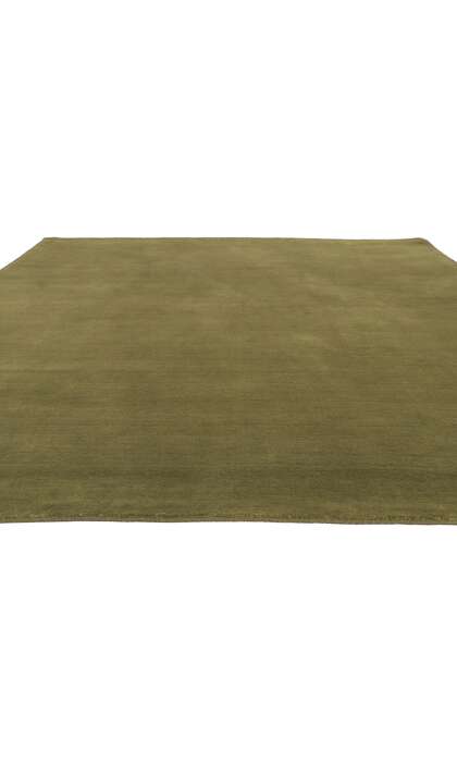 8 x 10 Moss Olive Green Modern Rug 30926