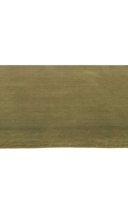 8 x 10 Moss Olive Green Modern Rug 30926