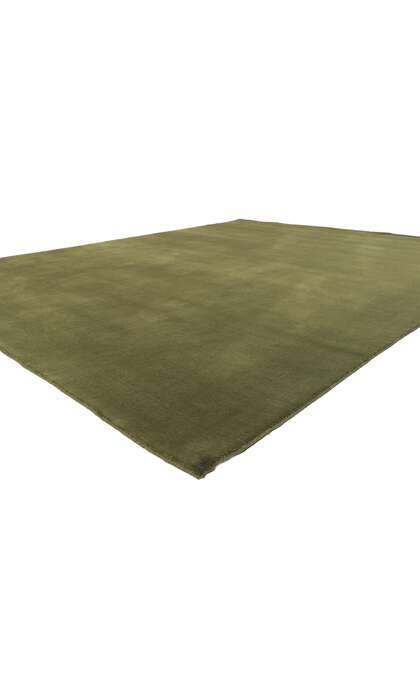 8 x 10 Moss Olive Green Modern Rug 30928