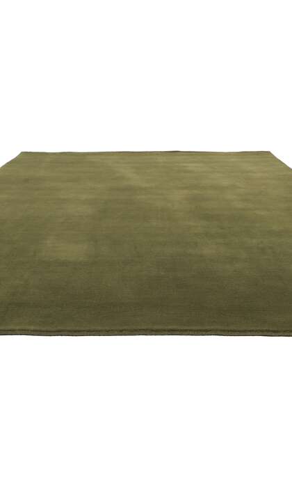 8 x 10 Moss Olive Green Modern Rug 30928