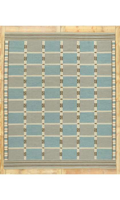 8 x 10 Swedish Inspired Kilim Rug 30935