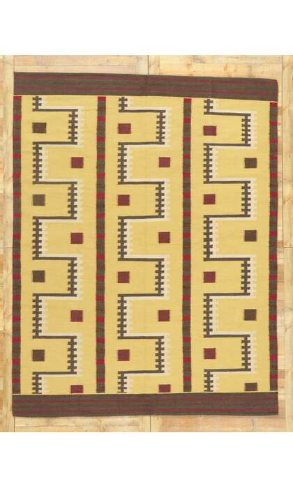 8 x 10 Swedish Inspired Kilim Rug 30960