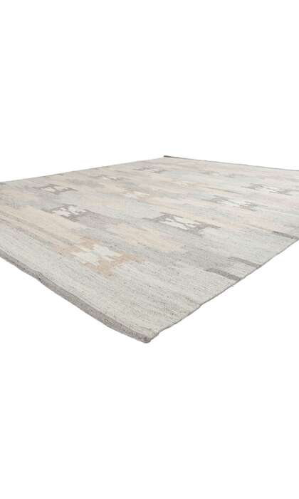 8 x 10 Scandinavian Modern Swedish Inspired Kilim Rug 30968