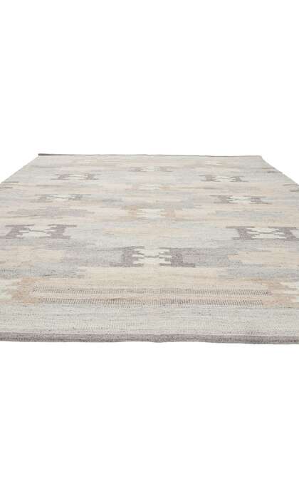 8 x 10 Scandinavian Modern Swedish Inspired Kilim Rug 30968