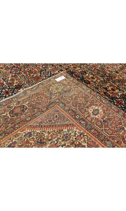 8 x 12 Antique Persian Farahan Rug 74035