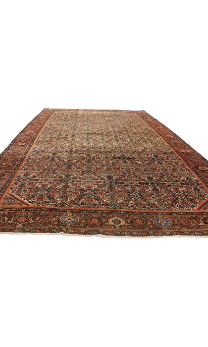 8 x 12 Antique Persian Farahan Rug 74035
