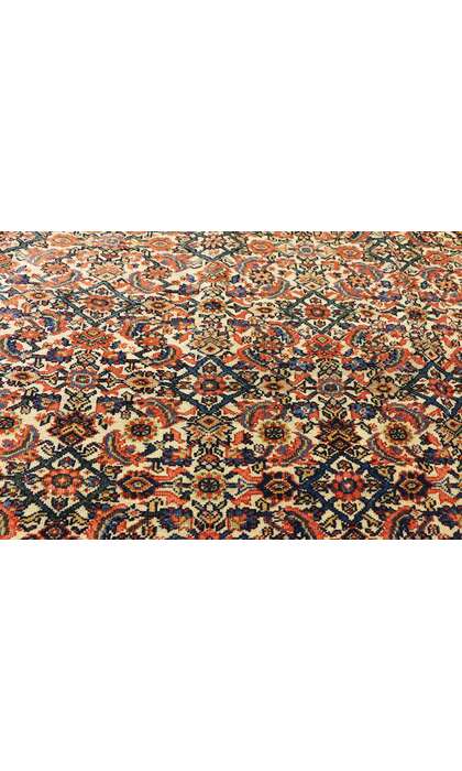 8 x 12 Antique Persian Farahan Rug 74035