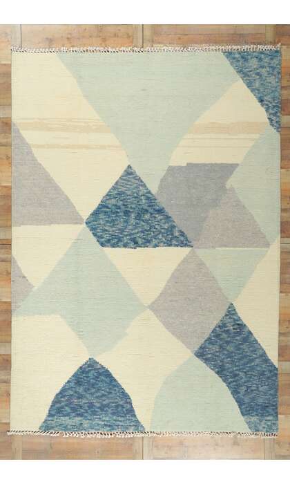 9 x 12 Abstract Moroccan Area Rug 80635