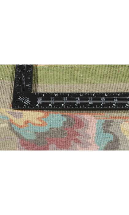 9 x 12 Modern Green Chinese Art Deco Rug 30921