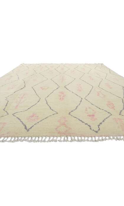 9 x 12 Modern Tribal Moroccan Rug 80628